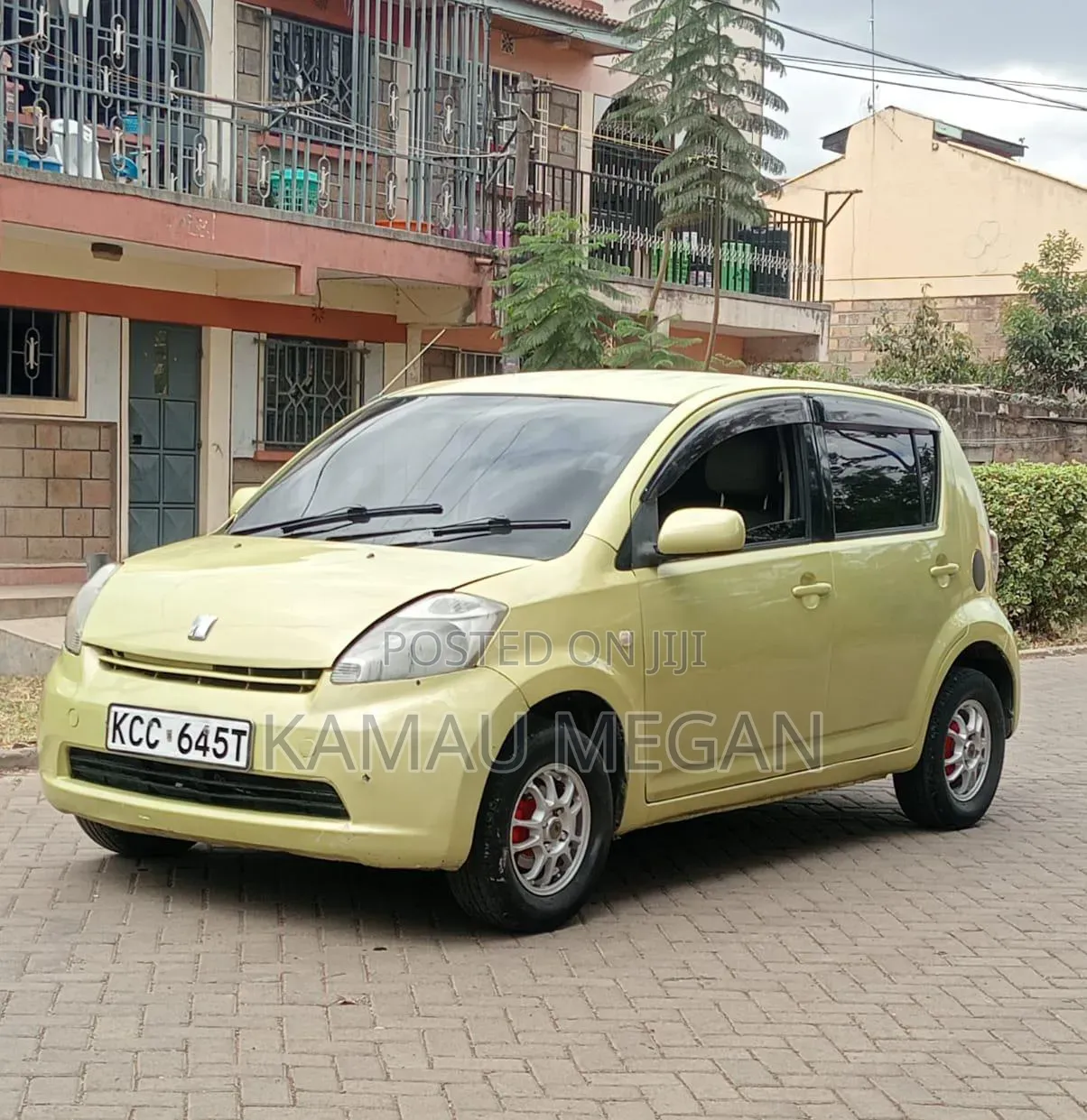 Toyota Passo 2008 Yellow
