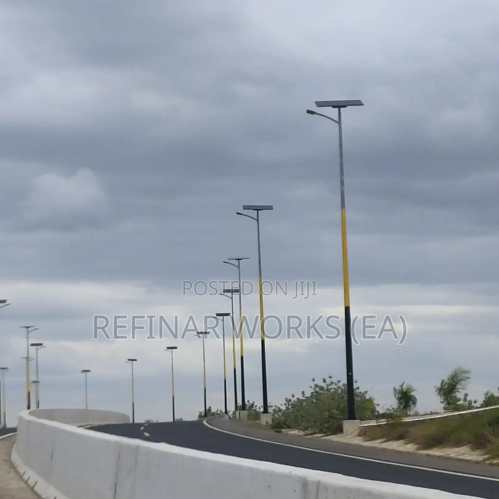 Nairobi Street Lighting and Security Pole Fabrication - Streetlights