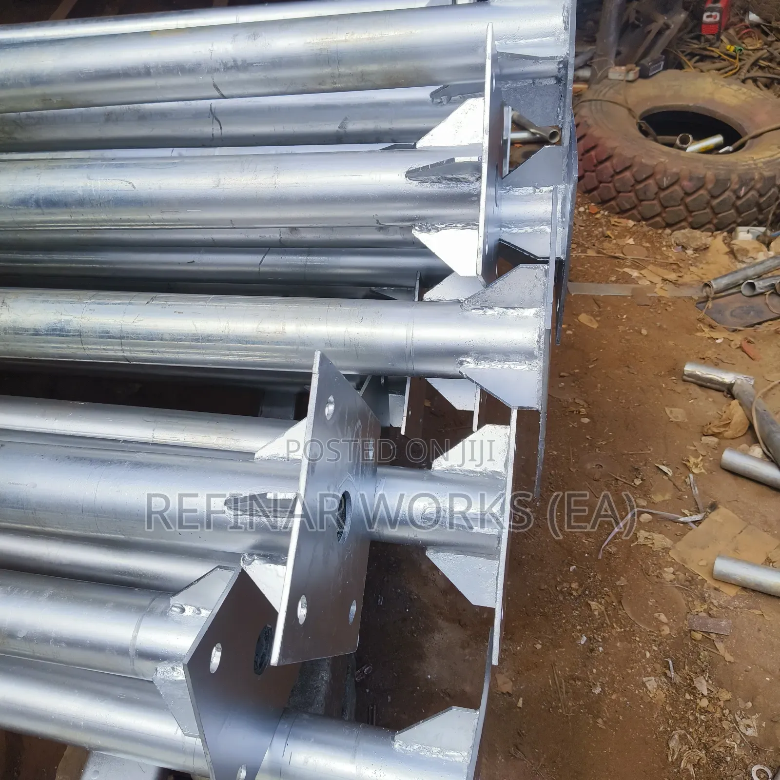 Nairobi Street Lighting and Security Pole Fabrication - Streetlights
