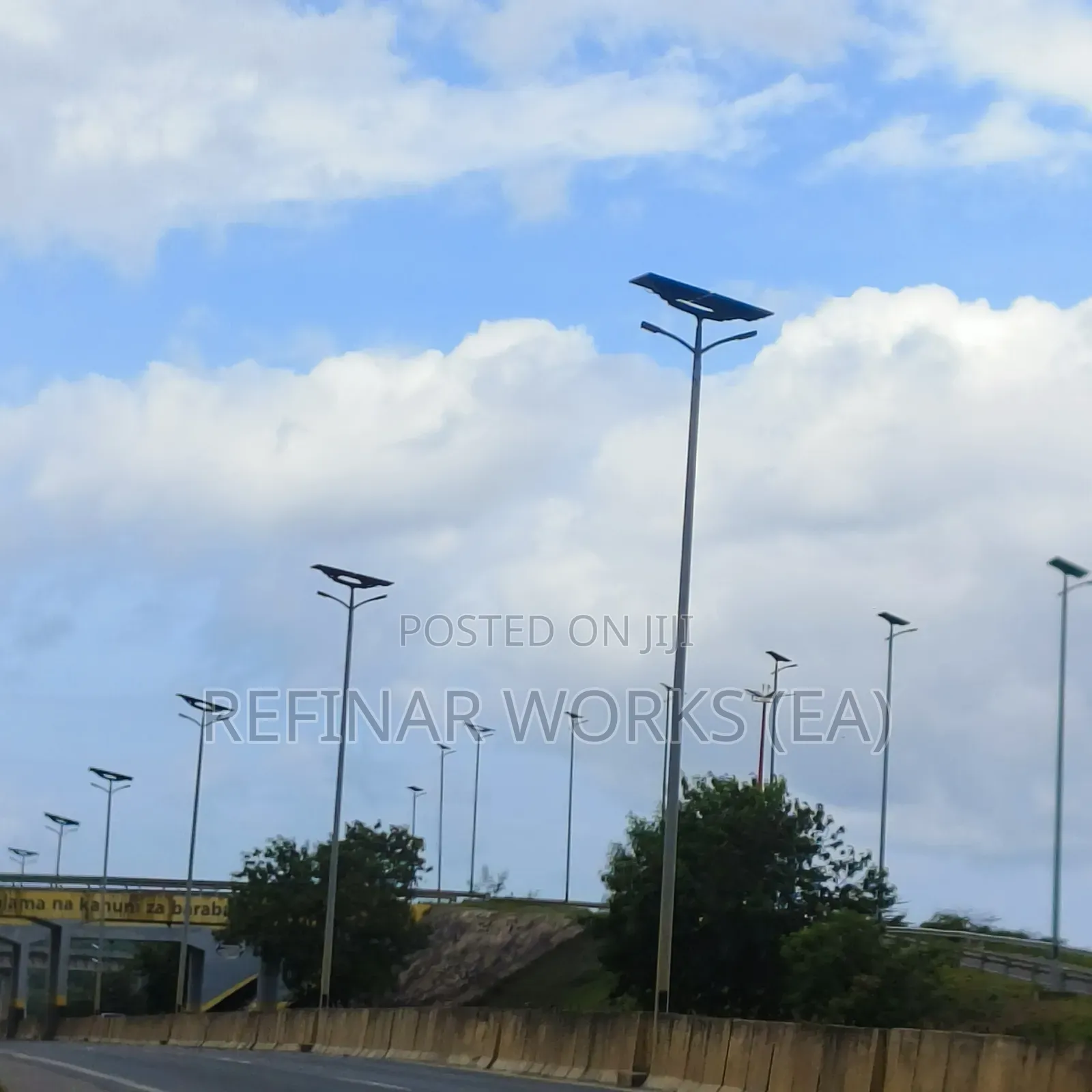 Nairobi Street Lighting and Security Pole Fabrication - Streetlights