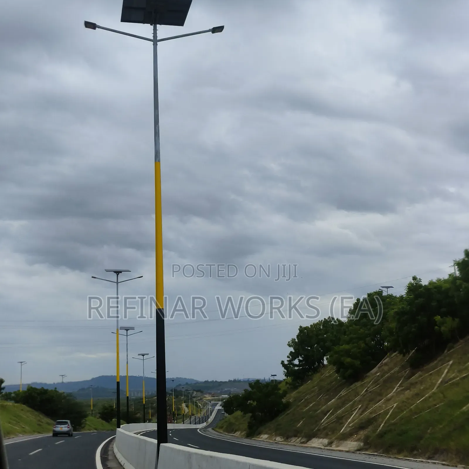 Nairobi Street Lighting and Security Pole Fabrication - Streetlights