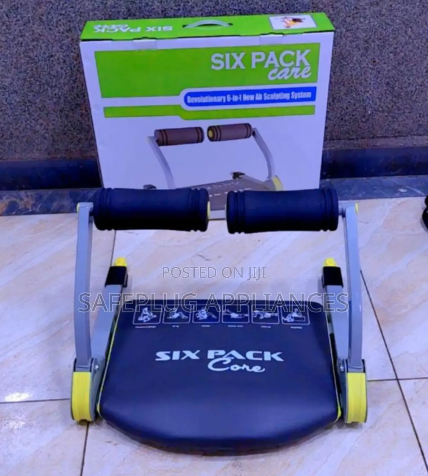 Wonder Core Six Pack Care Machine – Home Ab Core Workout Trainer