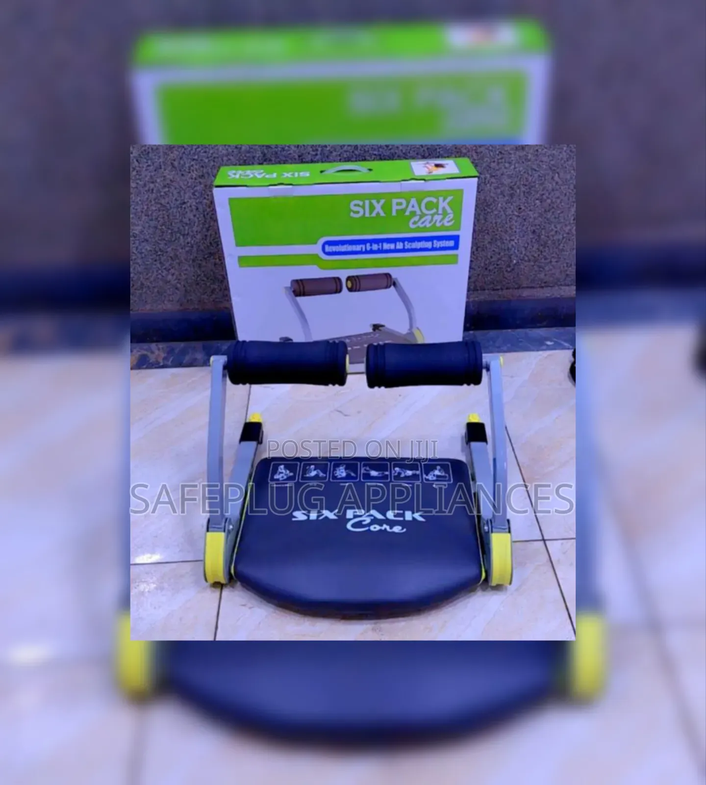 Wonder Core Six Pack Care Machine – Home Ab Core Workout Trainer