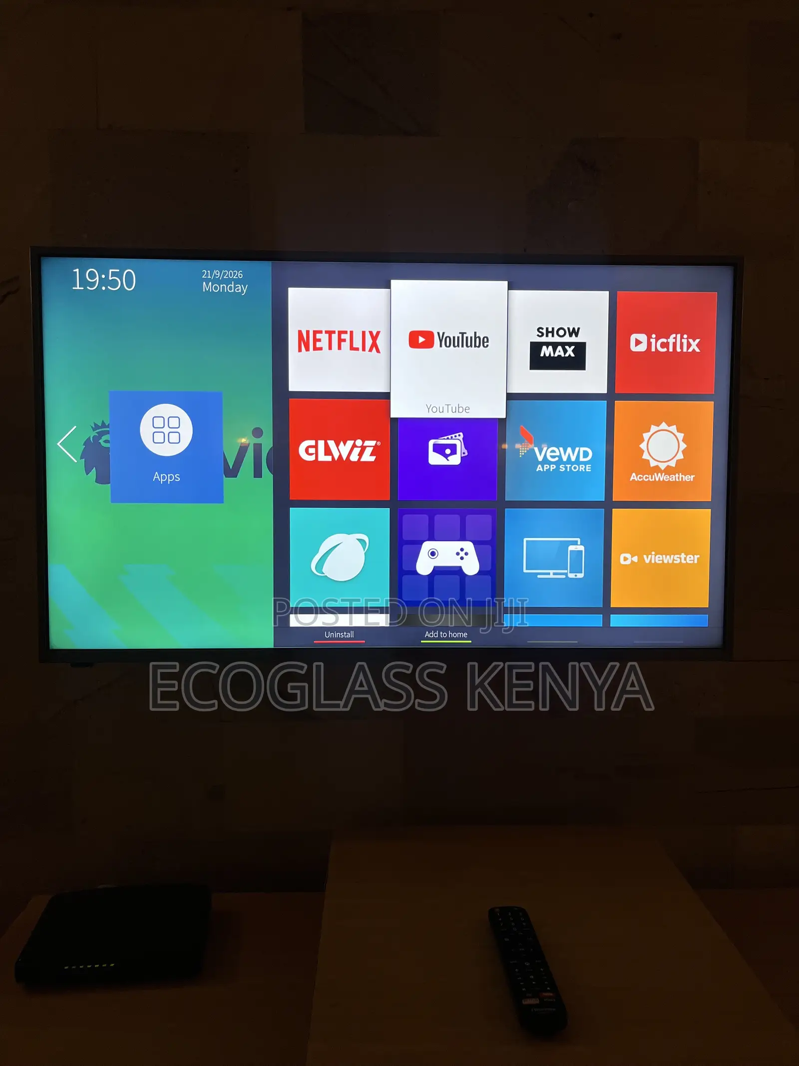 Hisense 43” Smart TV