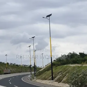 Fabricated Steel Streetlight Poles for Nairobi Lighting Works
