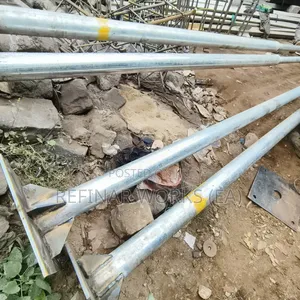 Fabricated Steel Streetlight Poles for Nairobi Lighting Works