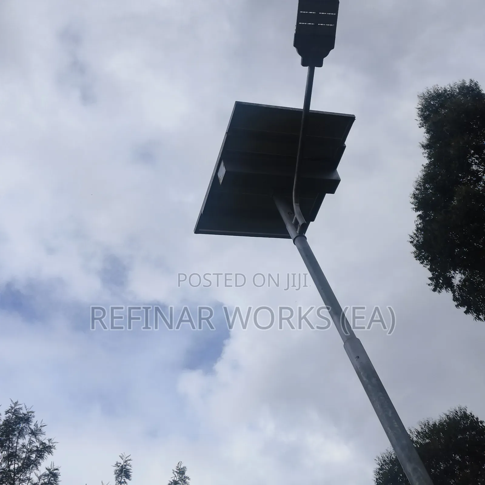 Fabricated Steel Streetlight Poles for Nairobi Lighting Works