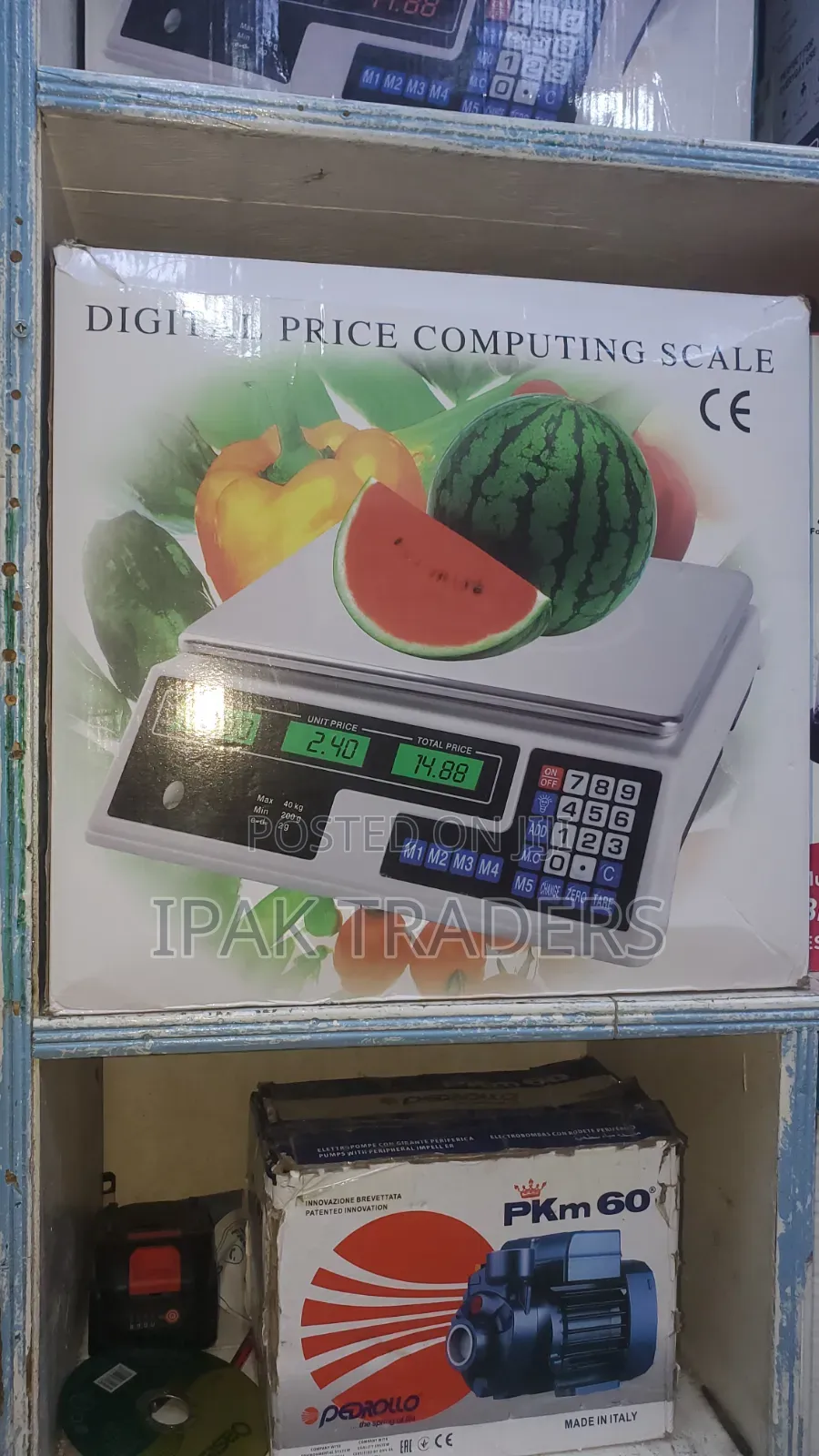 40kg Digital Price Computing Scale (Armless Retail/Commercial