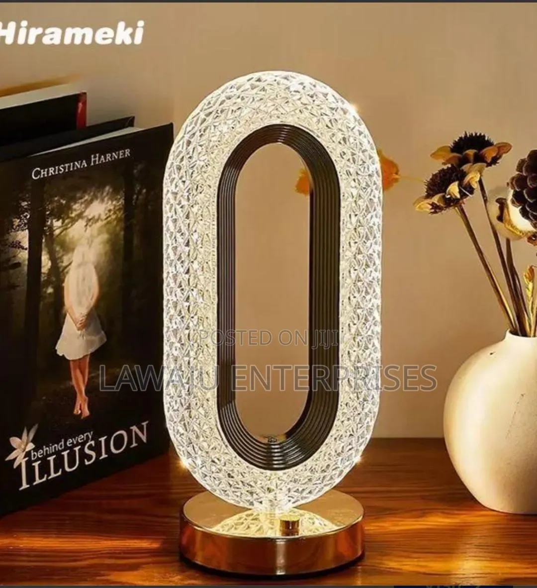 Crystal Table Lamp