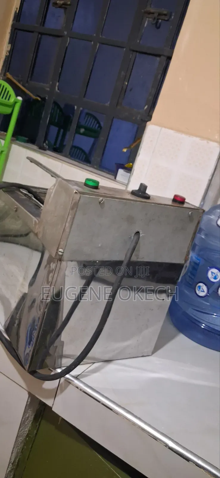 Chips Deep Fryer and Its Stand, Potato Cutter, And