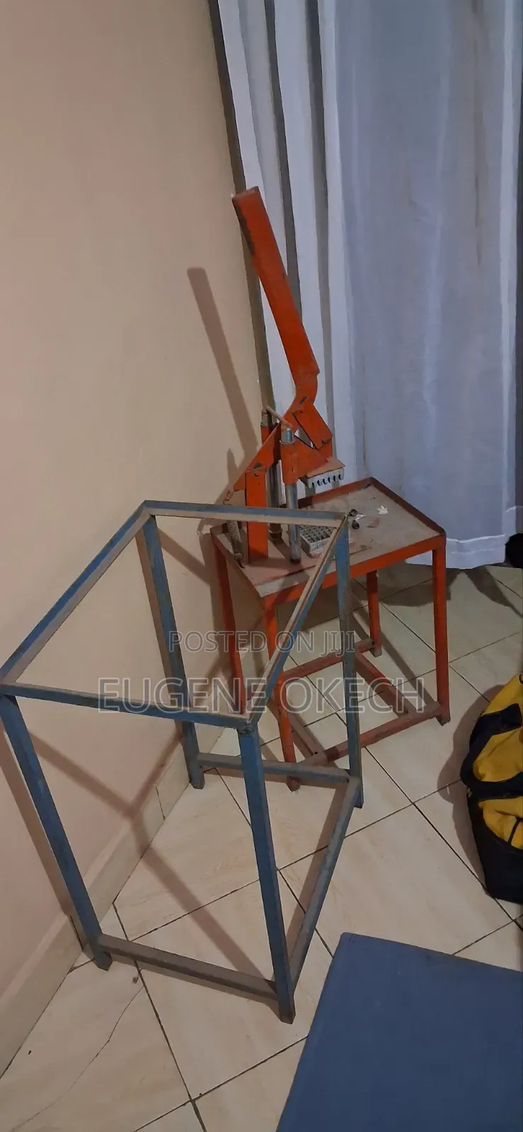 Chips Deep Fryer and Its Stand, Potato Cutter, And
