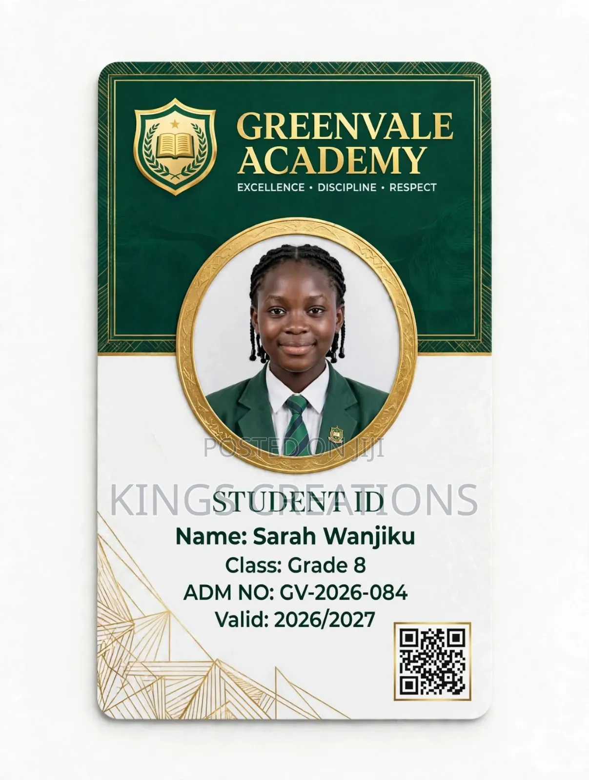 Plastic Identification Cards Branding.