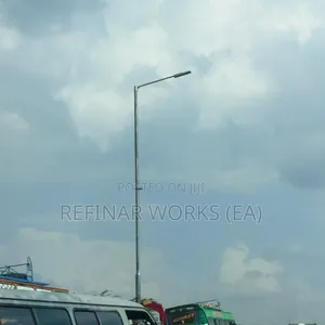 Single Arm and Double Arm Streetlight Poles Fabrications in Nairobi