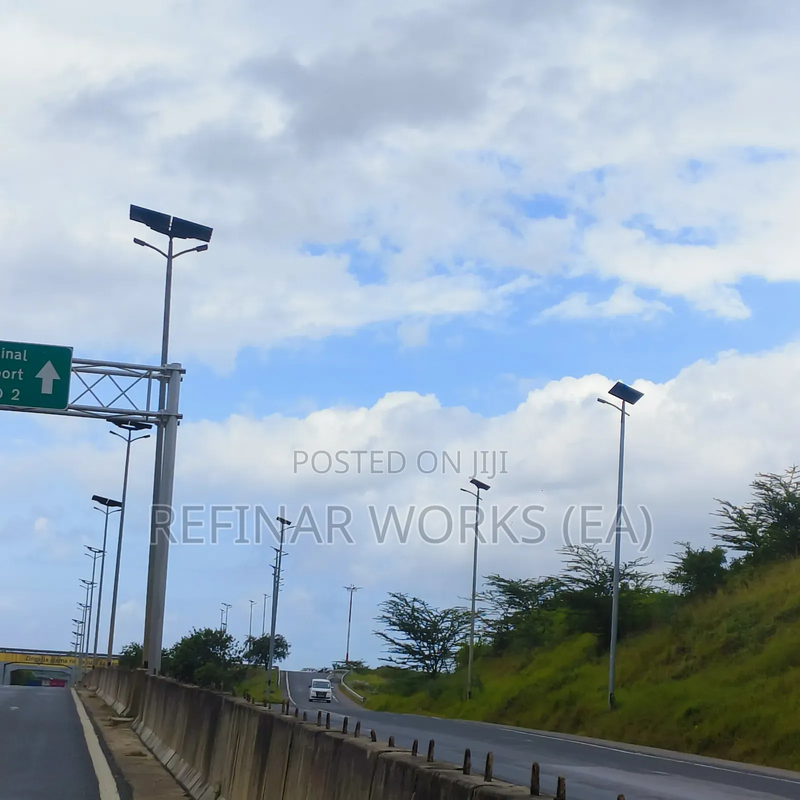 Single Arm and Double Arm Streetlight Poles Fabrications in Nairobi