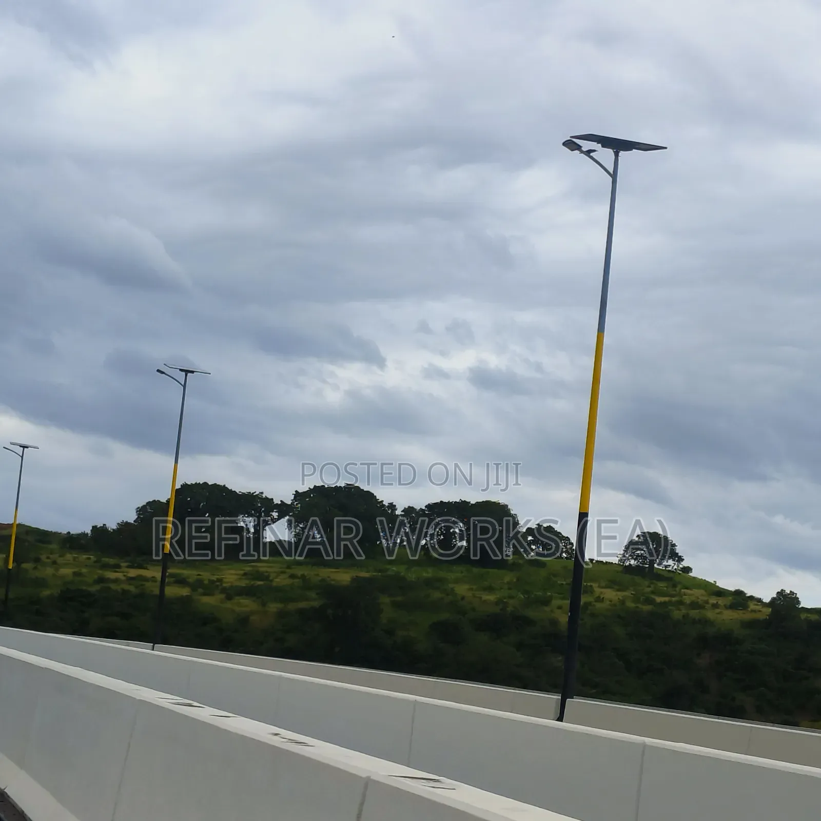 Single Arm and Double Arm Streetlight Poles Fabrications in Nairobi