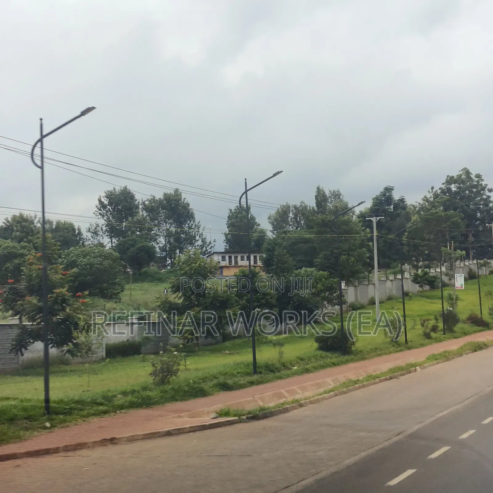 Single Arm and Double Arm Streetlight Poles Fabrications in Nairobi