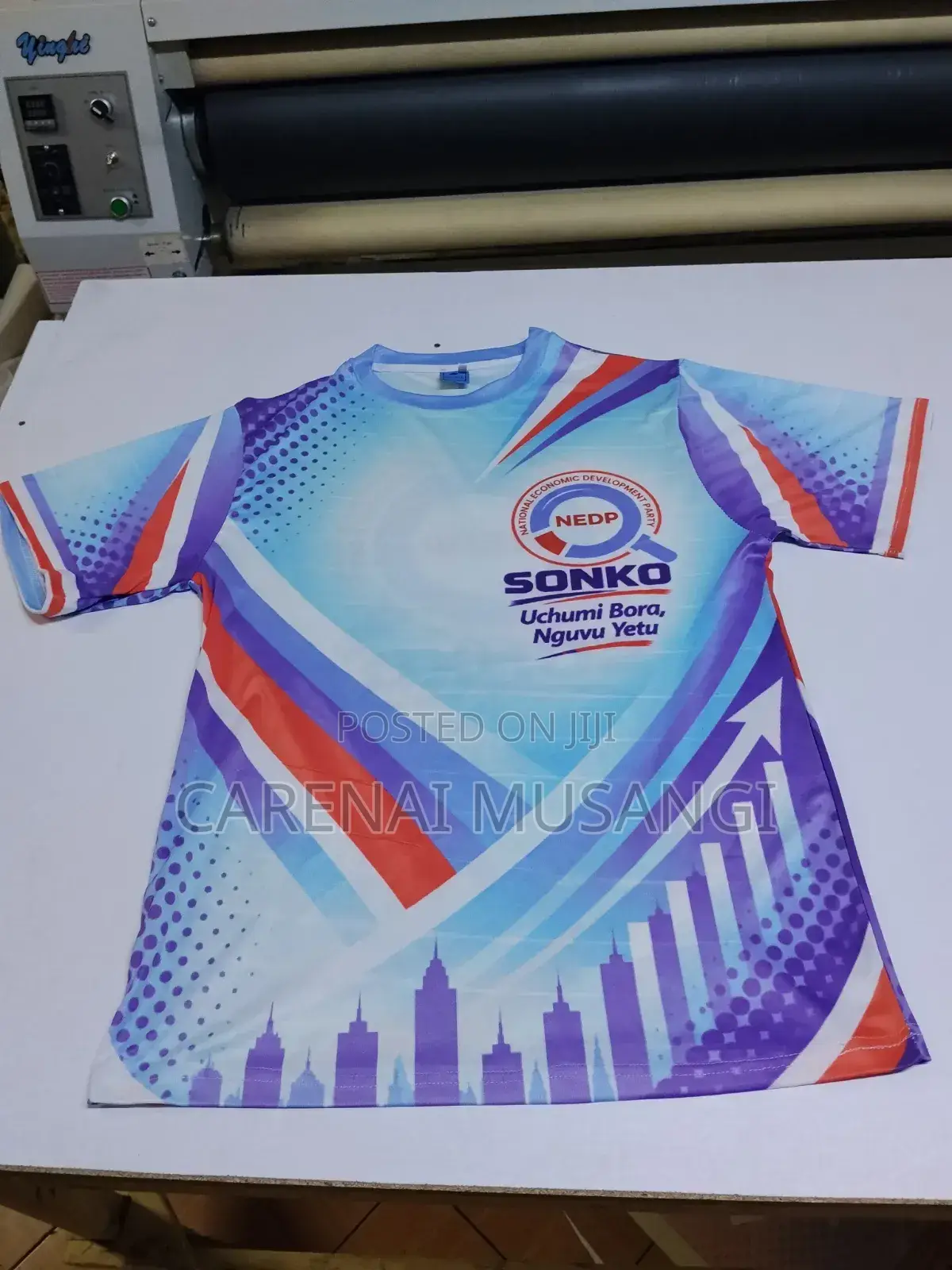 Custom Printed T-Shirt.