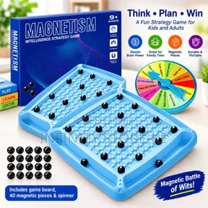 Magnetism Intelligence Strategy Board Game