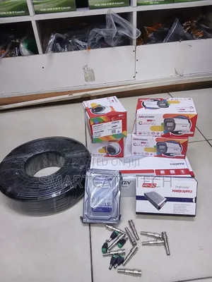 Hikvision 4CH CCTV Kit | 2 Dome ColorVu Cameras | Color Night Vision