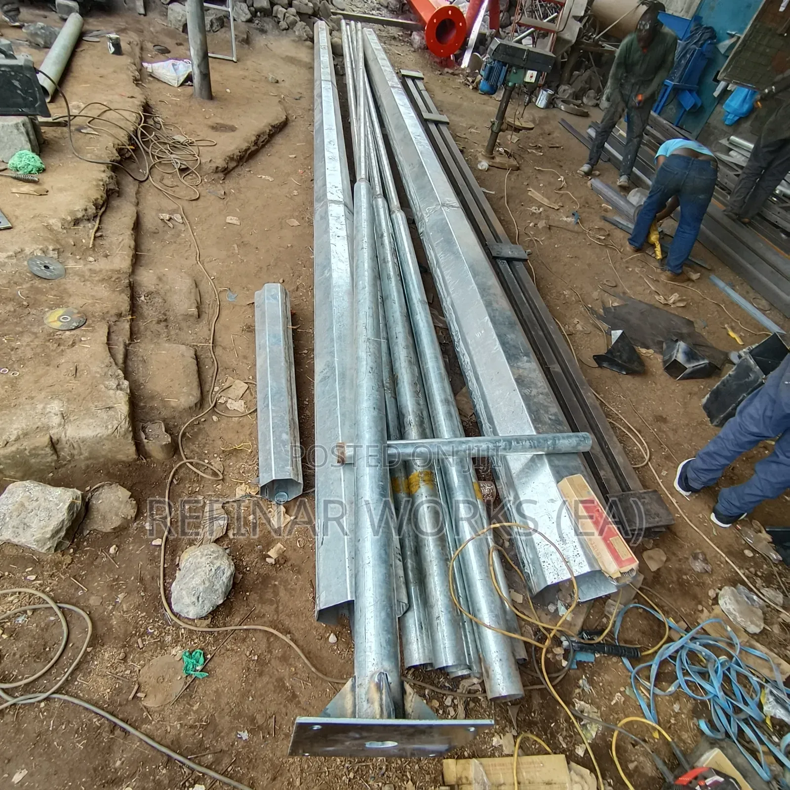 Streetlight Poles for Nairobi Road and Compound Projects