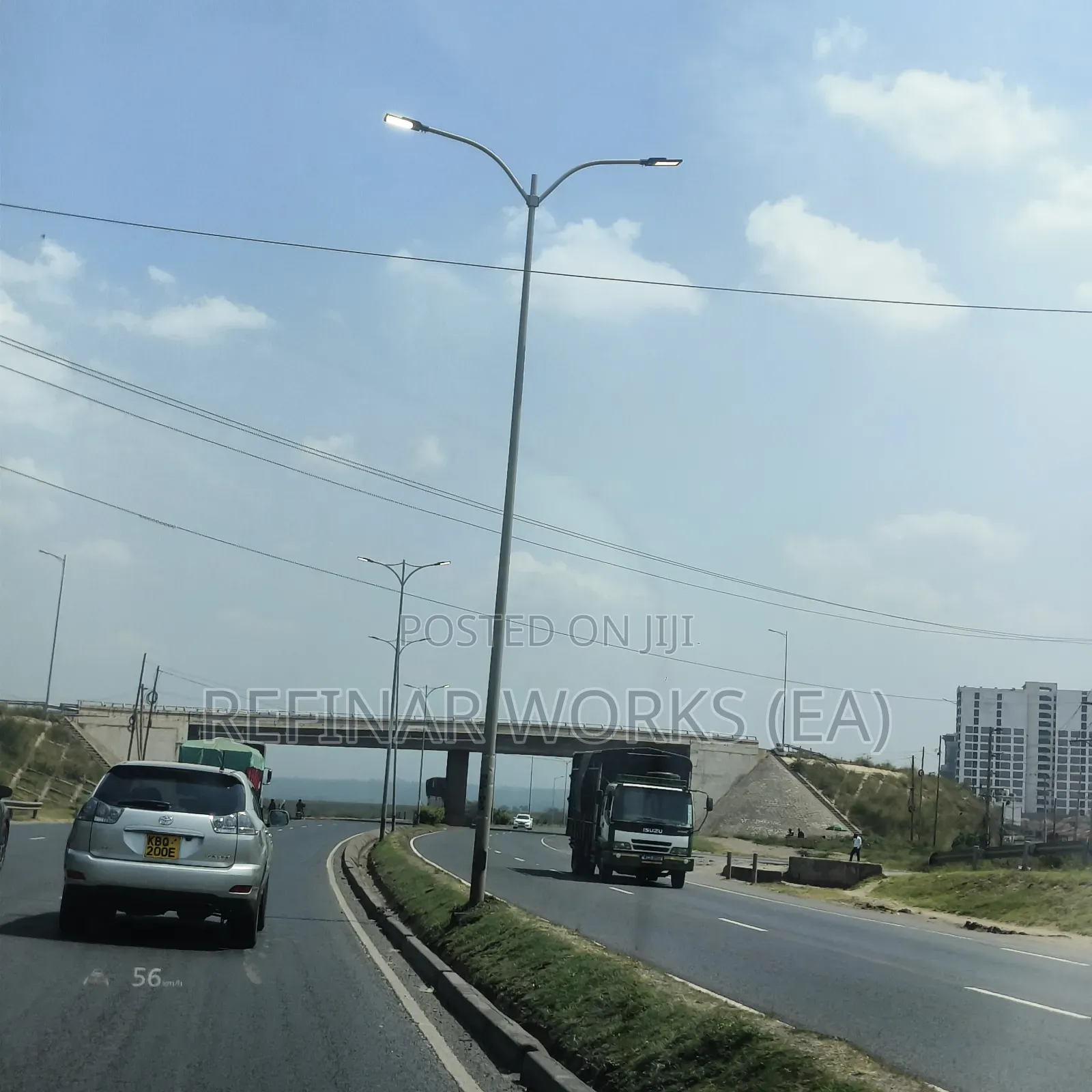 Streetlight Poles for Nairobi Road and Compound Projects