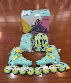 Rubber Wheel Skates Full Set