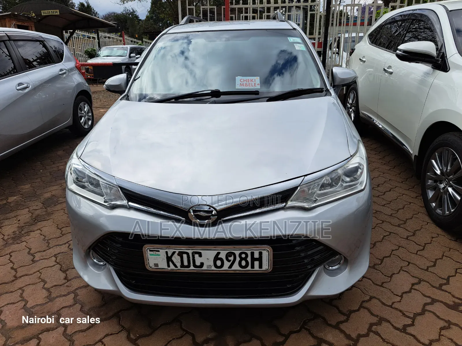 Toyota Corolla Fielder 2015 Silver