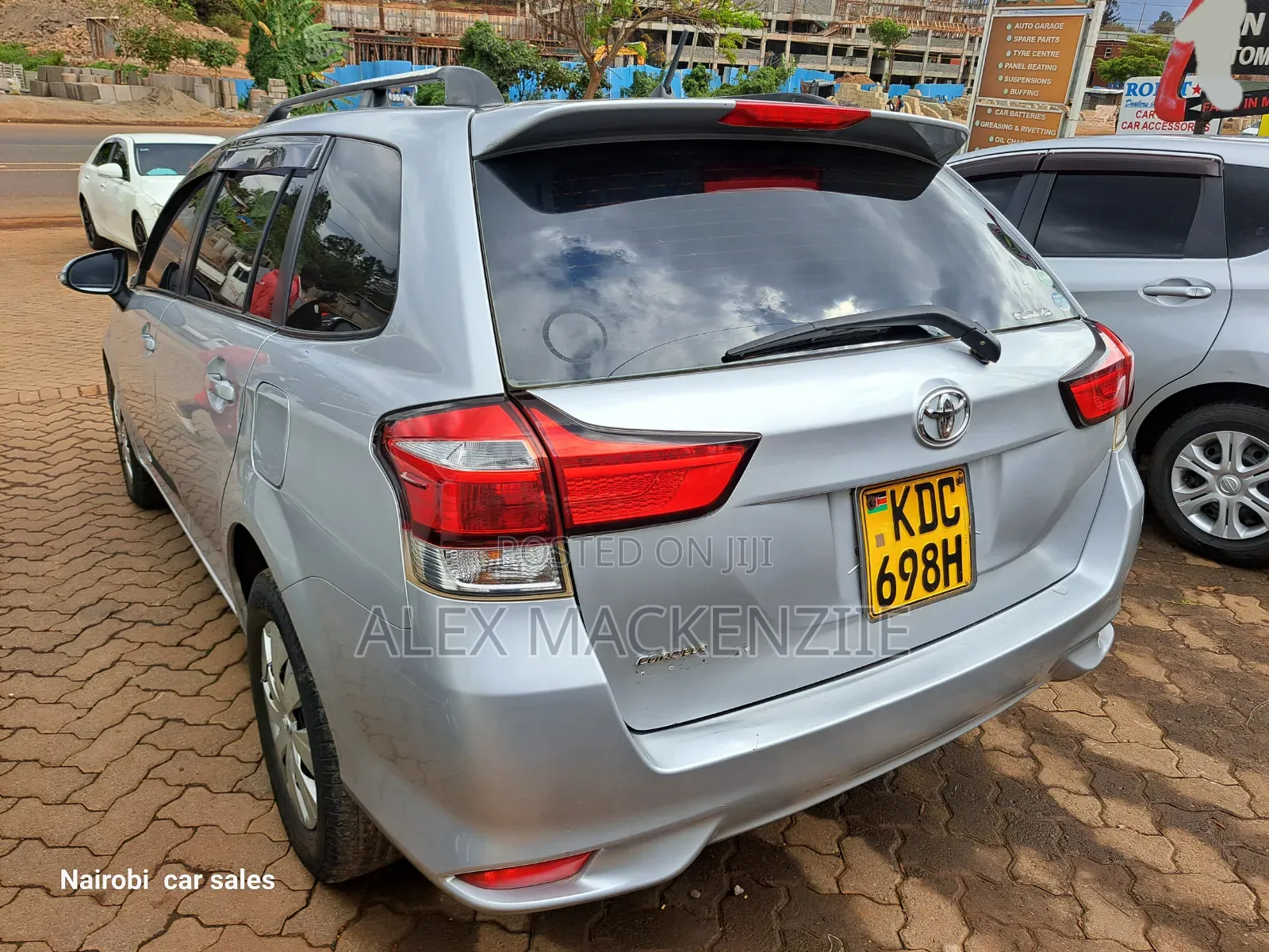 Toyota Corolla Fielder 2015 Silver