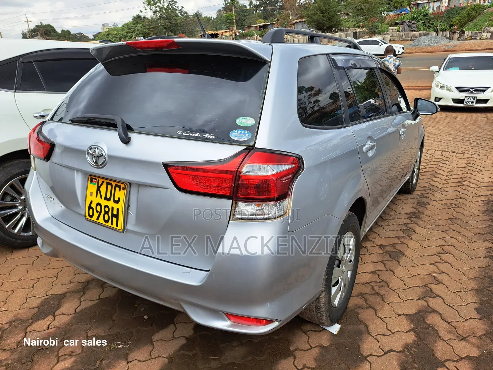 Toyota Corolla Fielder 2015 Silver