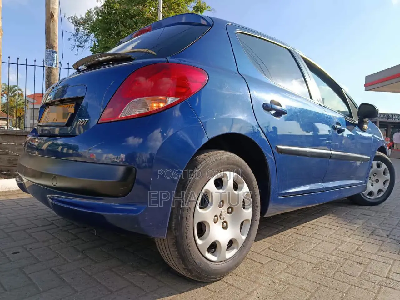 Peugeot 207 CC 1.6 VTi 2010 Blue