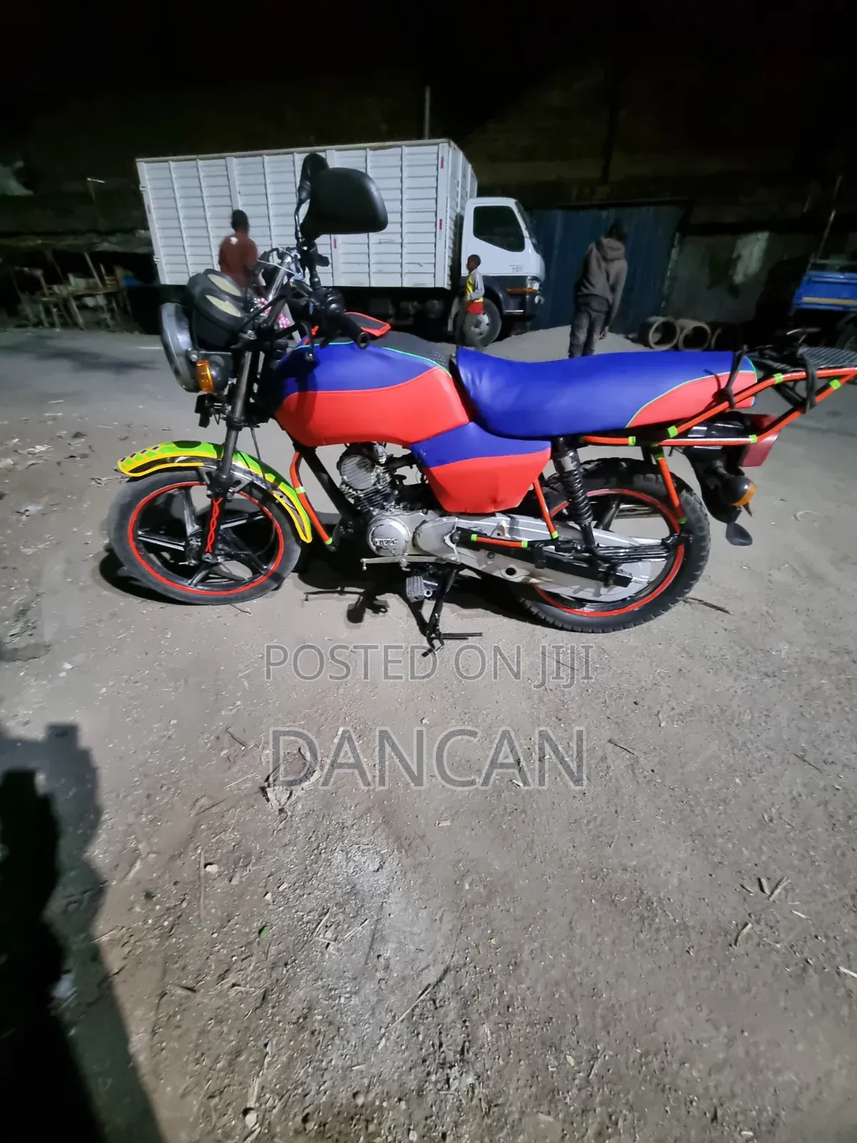 TVS XL 100 2012 Red
