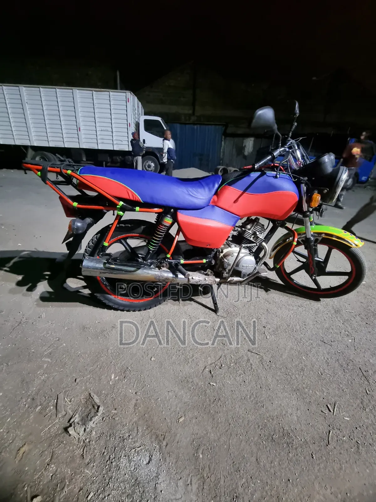 TVS XL 100 2012 Red