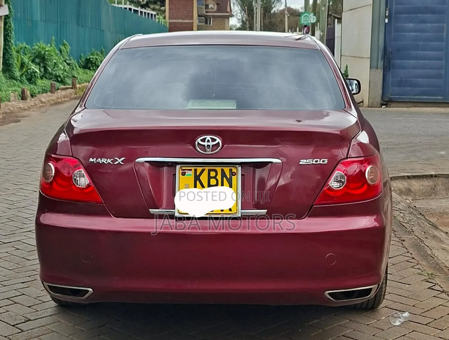 Toyota Mark X 2007 Maroon