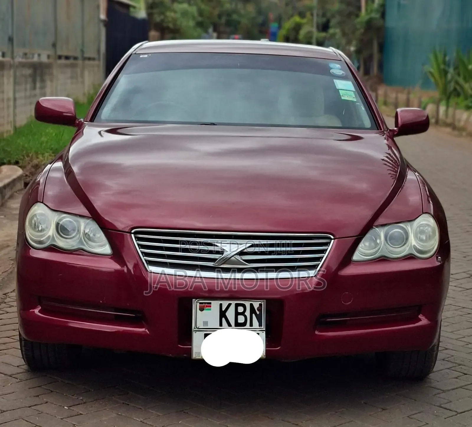Toyota Mark X 2007 Maroon