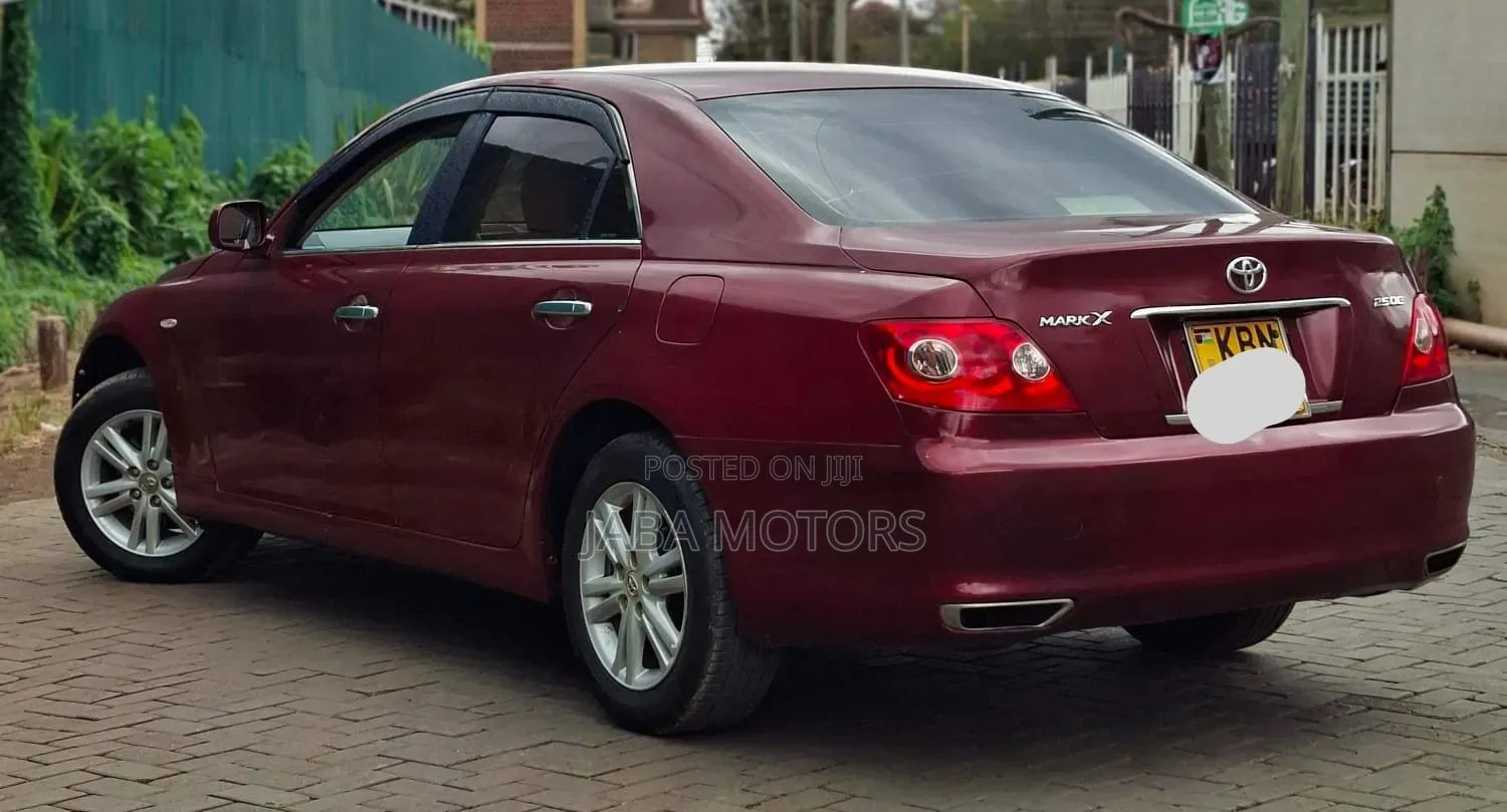 Toyota Mark X 2007 Maroon