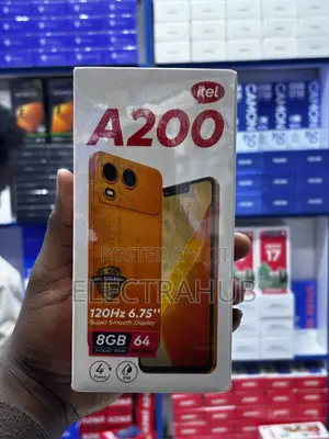 New Itel A200+ 128 GB Gray