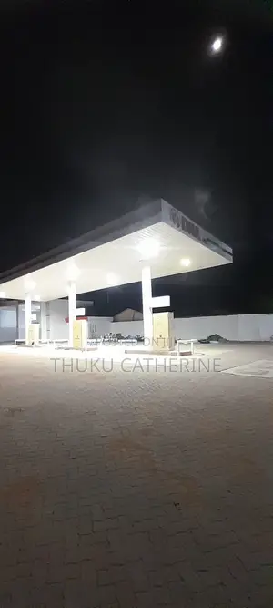 Modern Petrol Station Construction