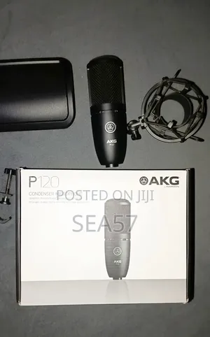 AKG P120 Condenser Microphone + Free Shock Mount