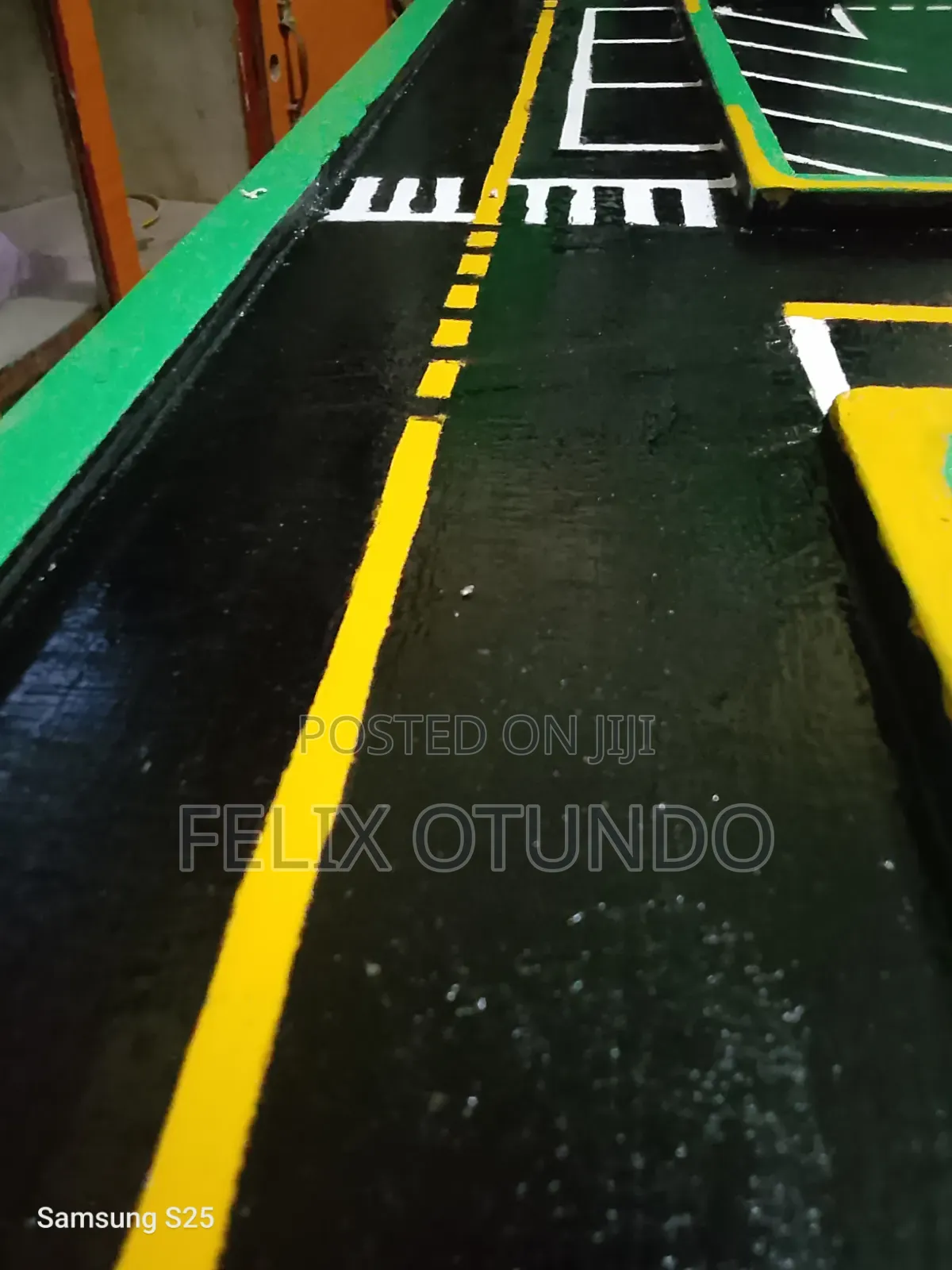 Model Town Board for Driving School