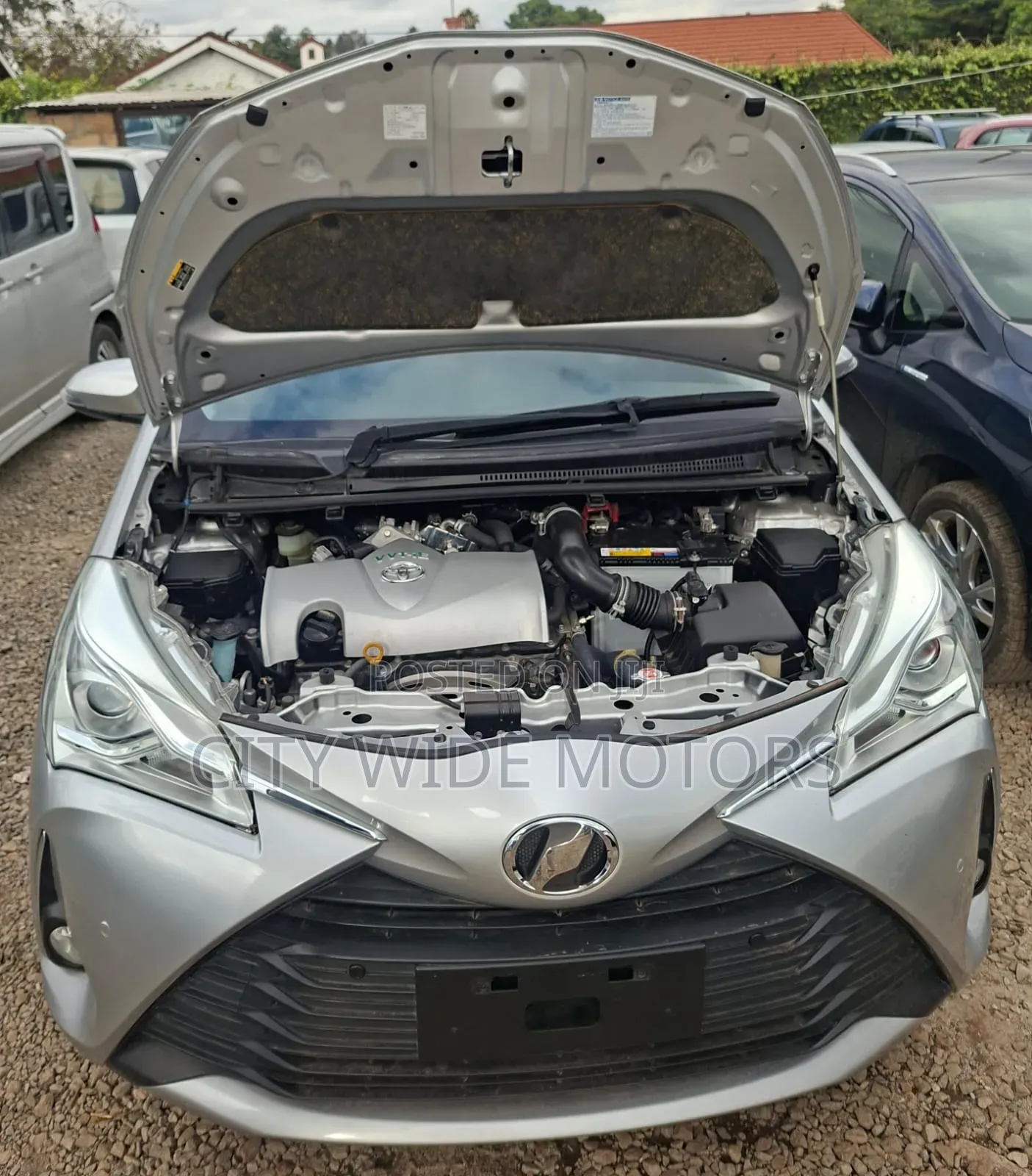 Toyota Vitz 2019 Silver