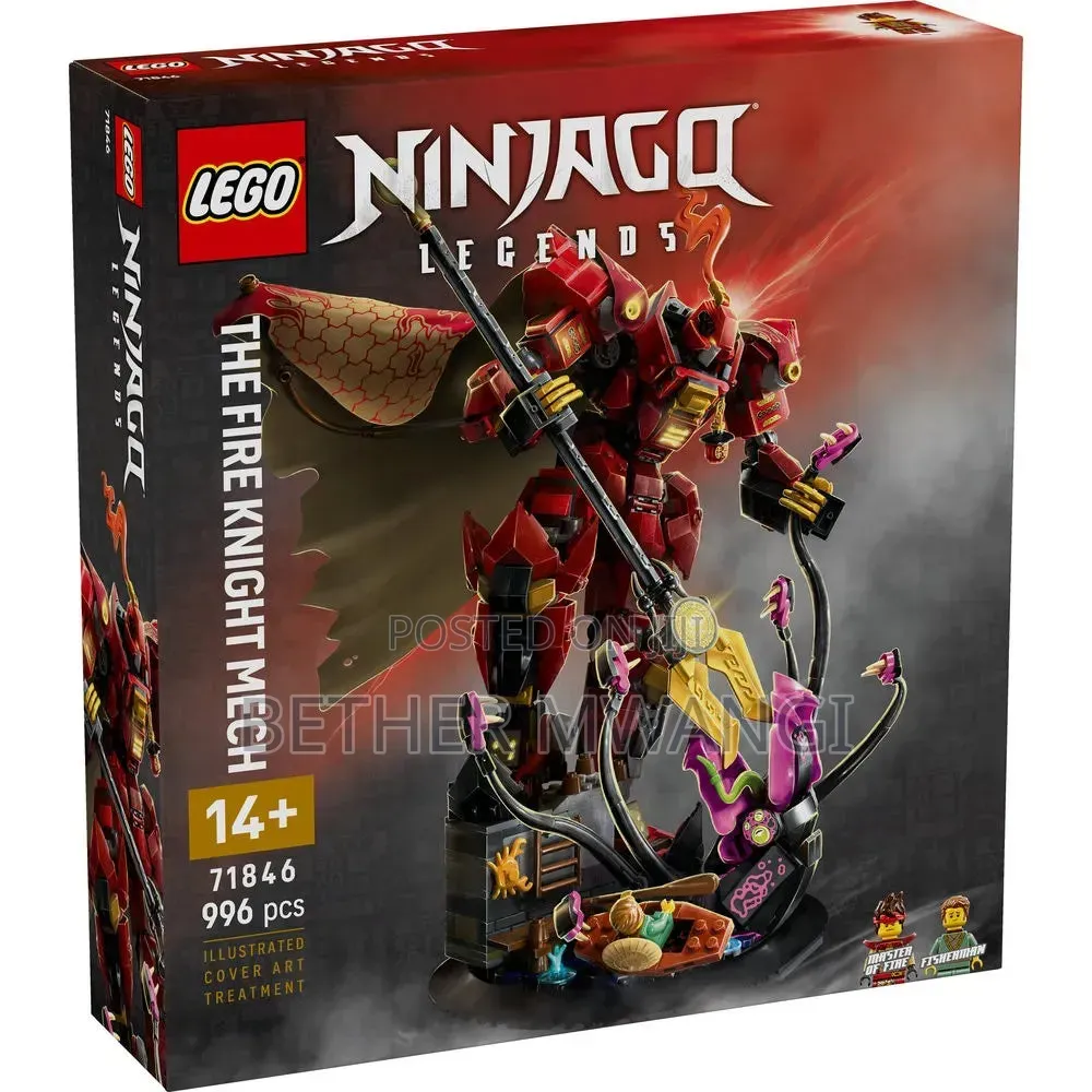 Ninjago the Fire Knight Mech in Kenya