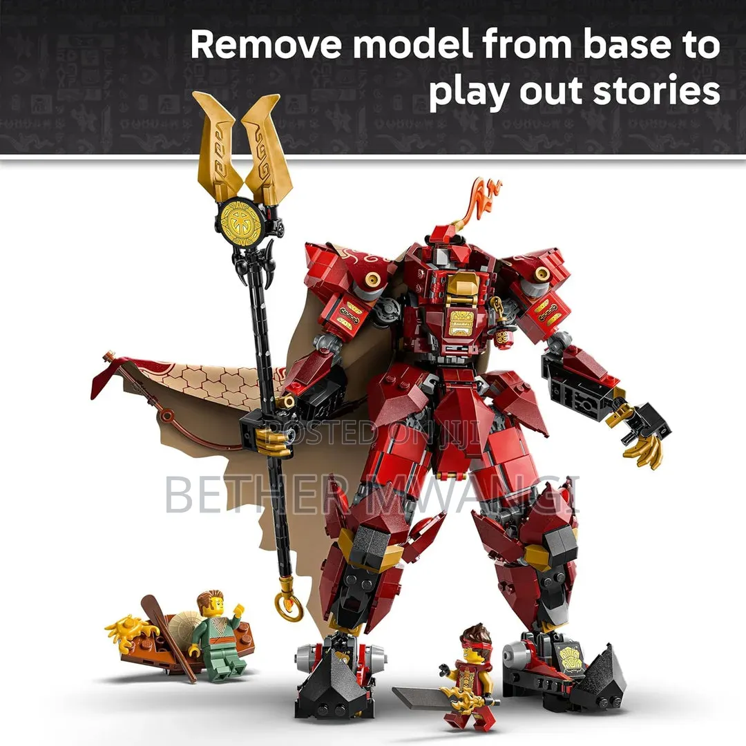 Ninjago the Fire Knight Mech in Kenya