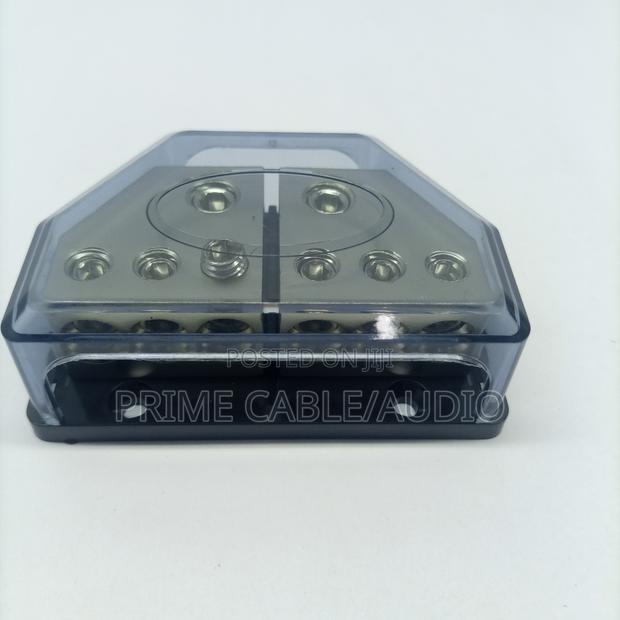 Distribution Block 2 in 6 Out – Car Audio Power Splitter