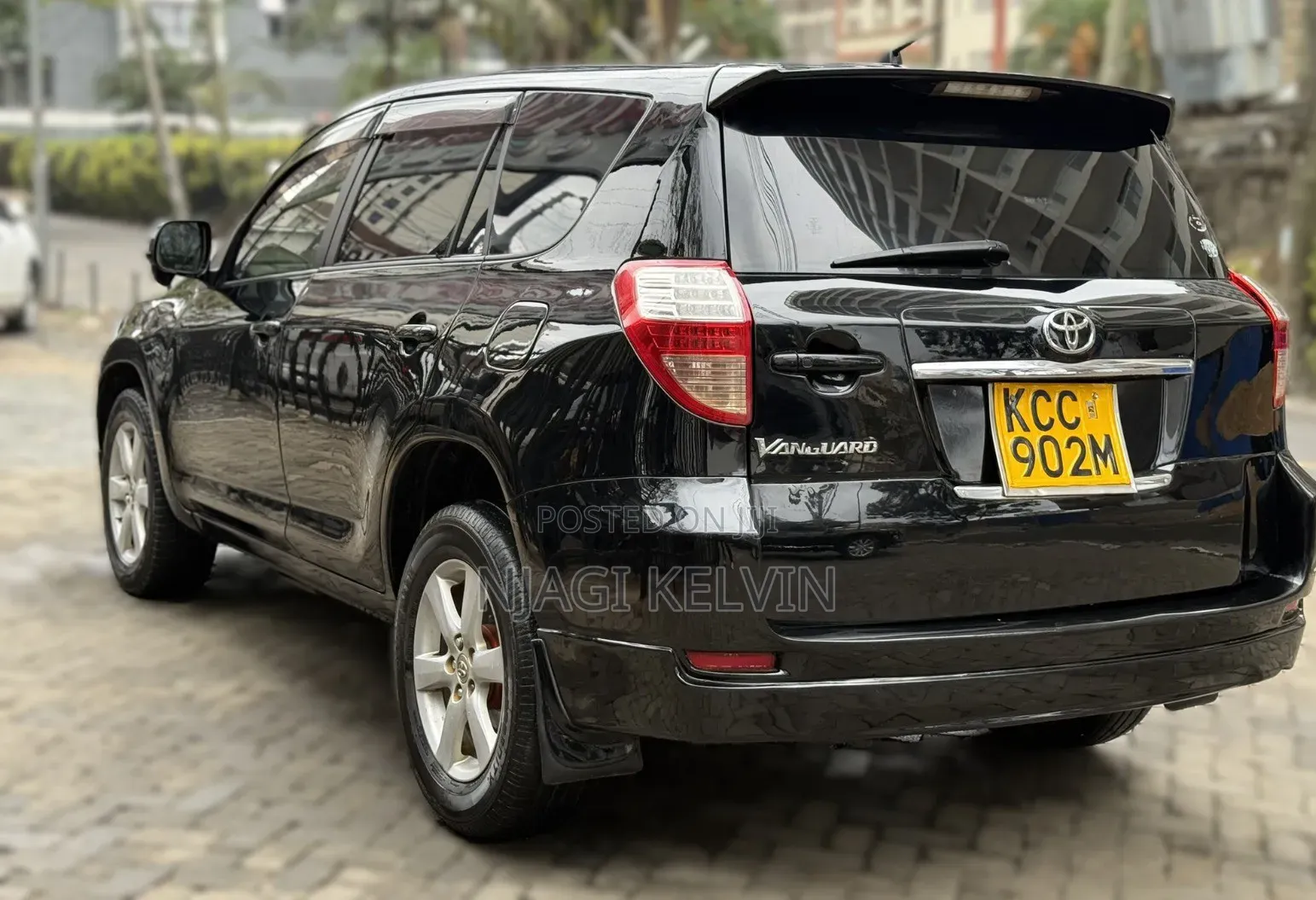 Toyota Vanguard 2008 Black