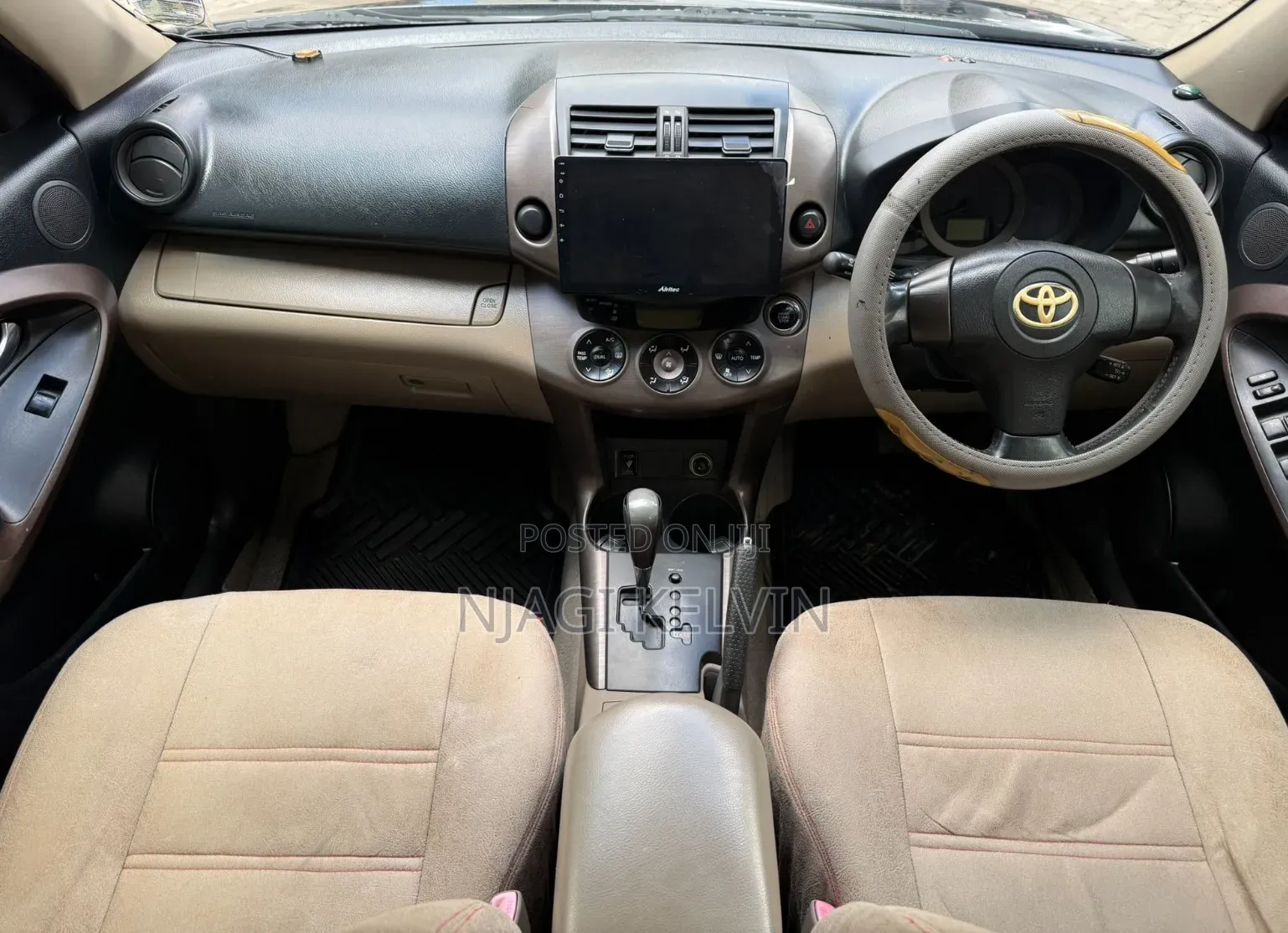 Toyota Vanguard 2008 Black