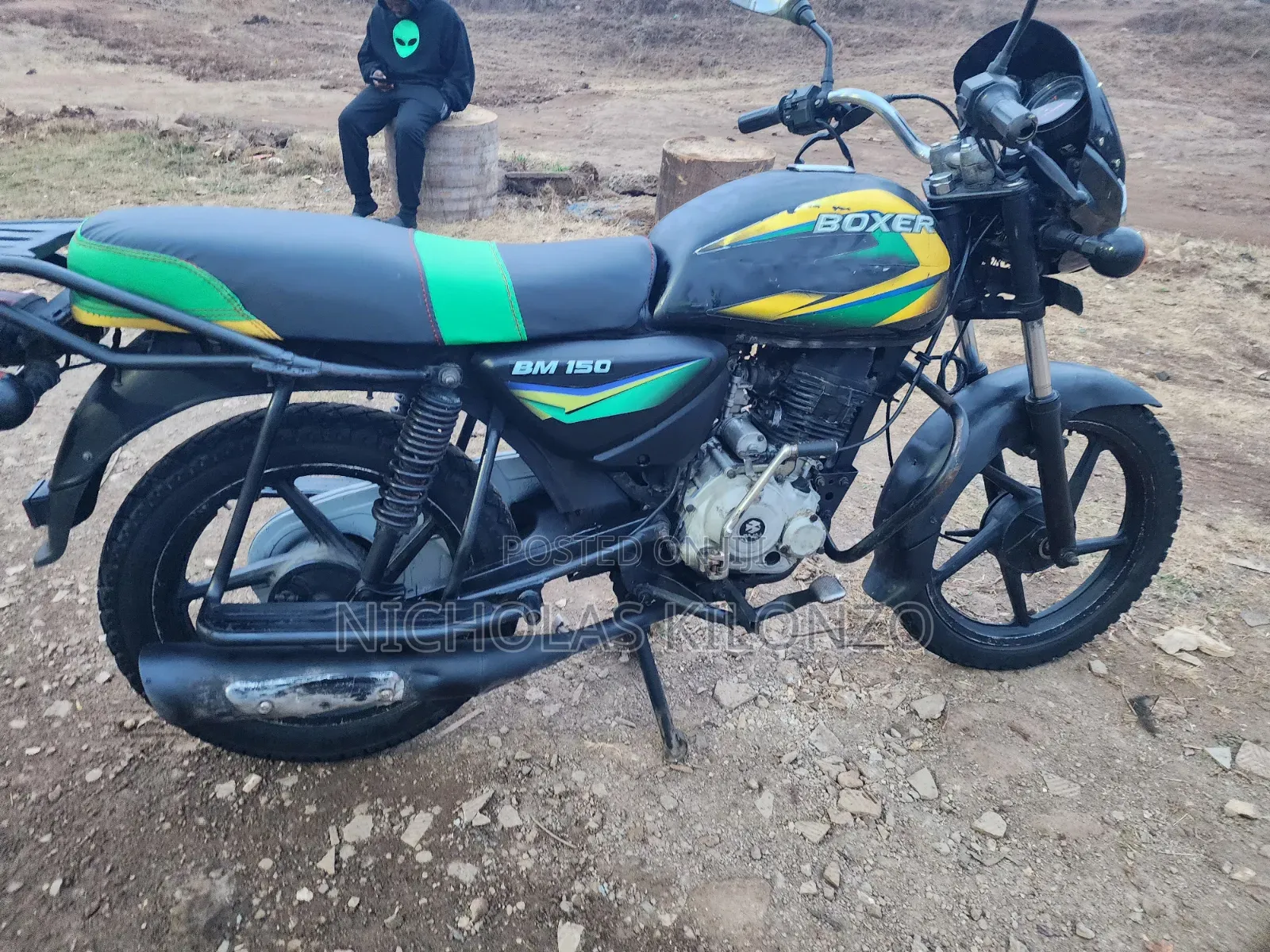 Bajaj Boxer 150 UG 2023 Black