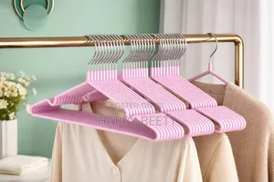 *Thickened* 10pcs Clothes Hangers With Antislip Stainless Steel Hook