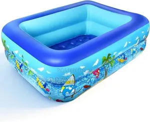 **210CM Inflatable Garden Swimming Pool – Home Water Play **