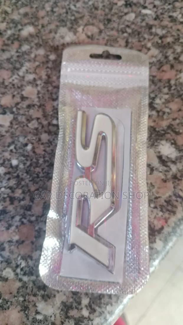 White or Yellow RS Badge - main view
