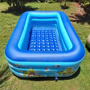 **Portable 210CM Inflatable Swimming Pool – Family Outdoor Fun **